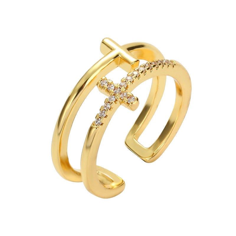 the double cross ring