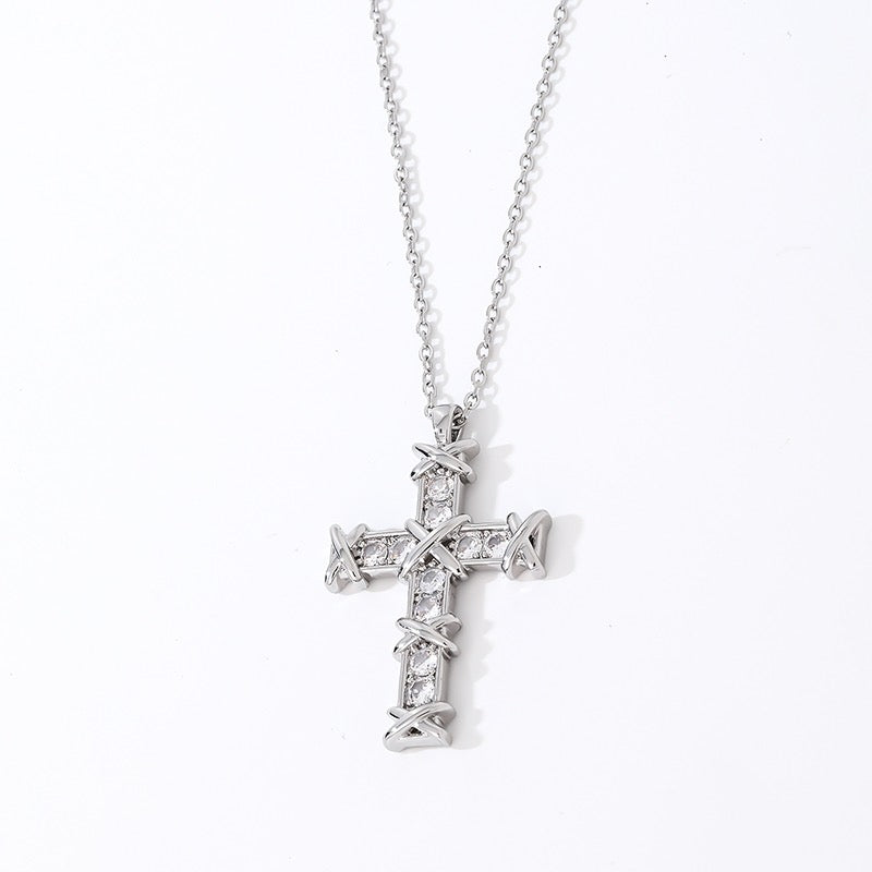 the crosses necklace