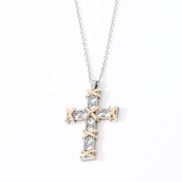 the crosses necklace