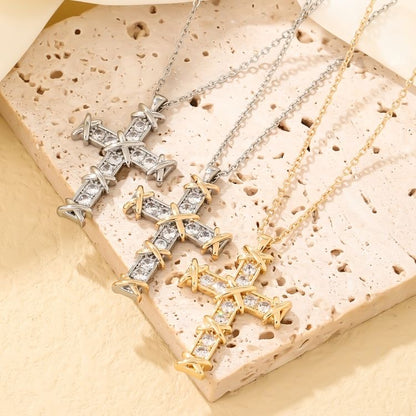 the crosses necklace