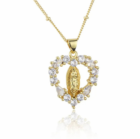 the sacred heart necklace